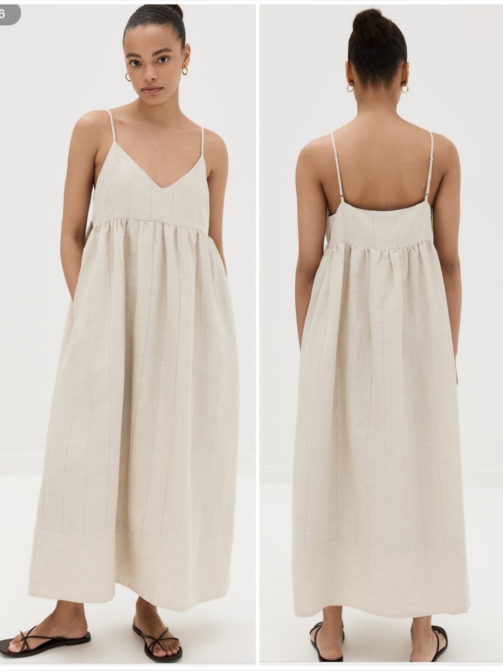 Jenni Kayne Cove Dress (Natural Stripe)